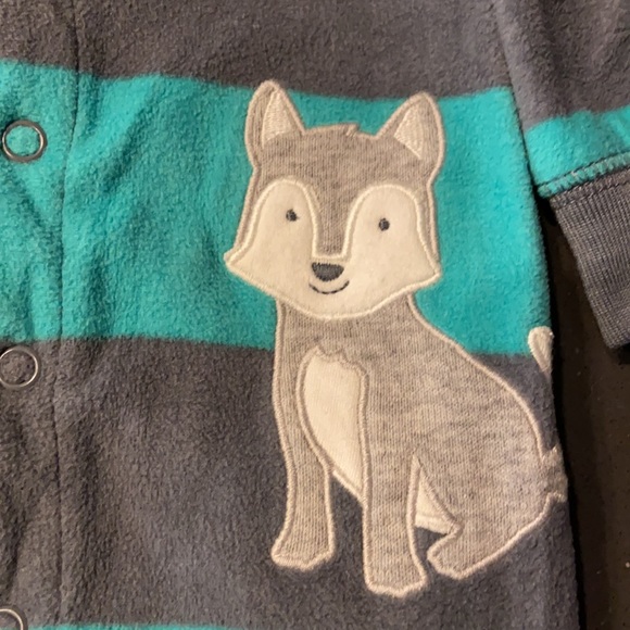 Carter’s Fleece Pajama Bundle (Button and Zippers) 3 Month - Picture 13 of 15